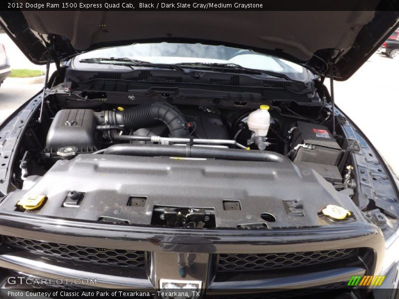 Black / Dark Slate Gray/Medium Graystone 2012 Dodge Ram 1500 Express Quad Cab