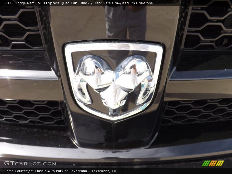 Black / Dark Slate Gray/Medium Graystone 2012 Dodge Ram 1500 Express Quad Cab