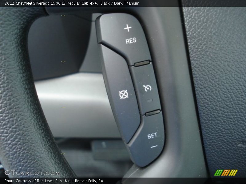 Black / Dark Titanium 2012 Chevrolet Silverado 1500 LS Regular Cab 4x4