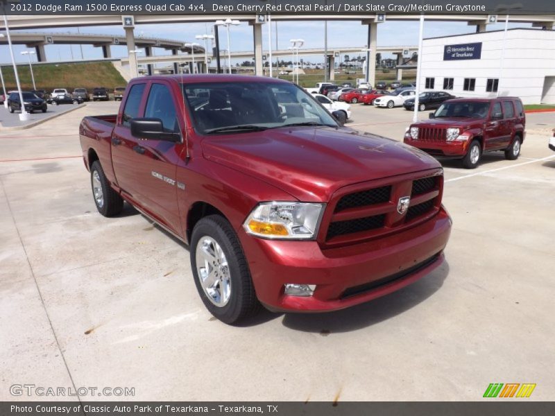Front 3/4 View of 2012 Ram 1500 Express Quad Cab 4x4