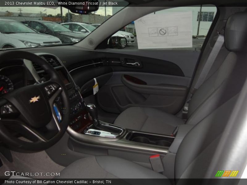 White Diamond Tricoat / Jet Black 2013 Chevrolet Malibu ECO