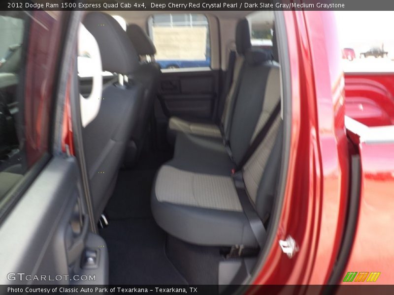 Deep Cherry Red Crystal Pearl / Dark Slate Gray/Medium Graystone 2012 Dodge Ram 1500 Express Quad Cab 4x4
