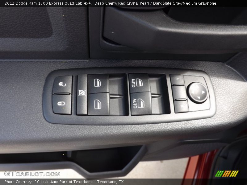 Deep Cherry Red Crystal Pearl / Dark Slate Gray/Medium Graystone 2012 Dodge Ram 1500 Express Quad Cab 4x4