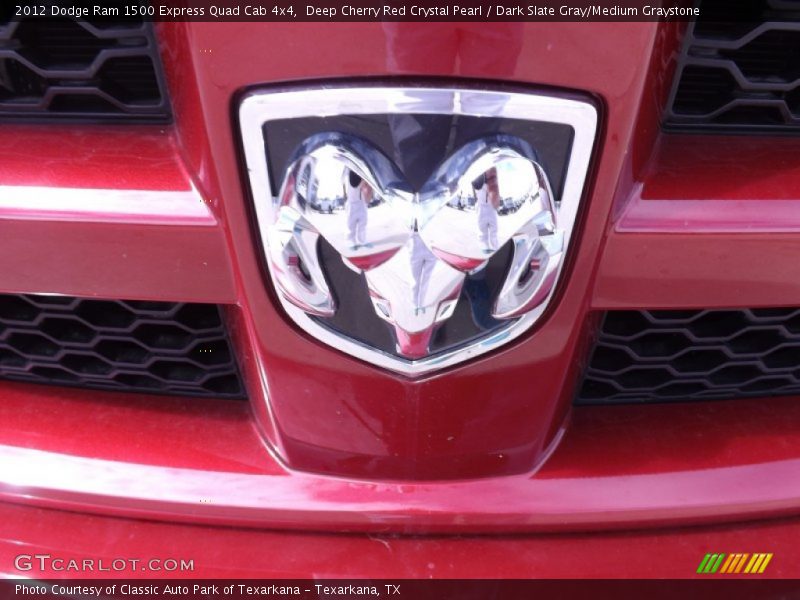 Deep Cherry Red Crystal Pearl / Dark Slate Gray/Medium Graystone 2012 Dodge Ram 1500 Express Quad Cab 4x4