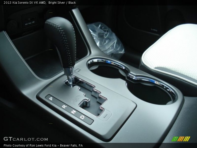 Bright Silver / Black 2013 Kia Sorento SX V6 AWD