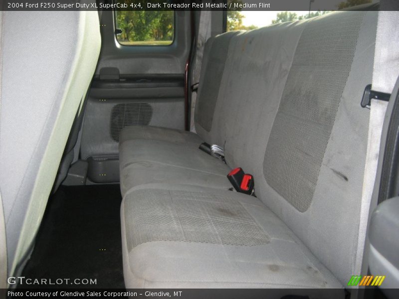 Dark Toreador Red Metallic / Medium Flint 2004 Ford F250 Super Duty XL SuperCab 4x4