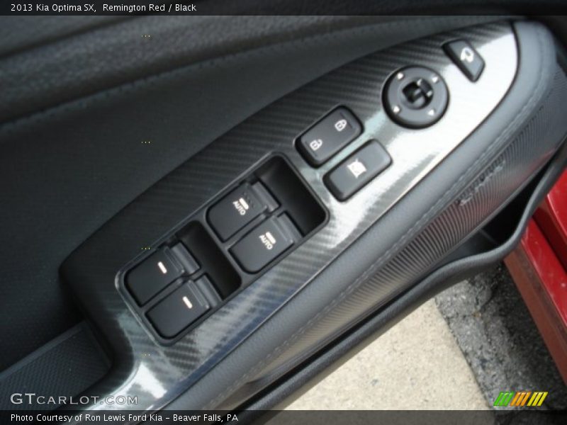 Remington Red / Black 2013 Kia Optima SX