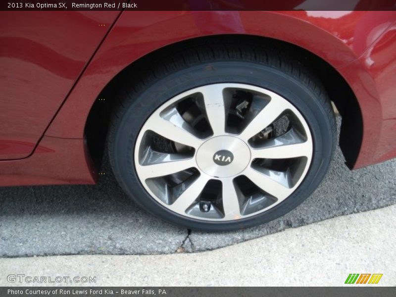 Remington Red / Black 2013 Kia Optima SX
