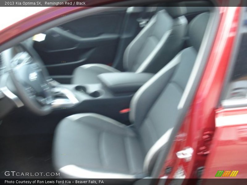Remington Red / Black 2013 Kia Optima SX