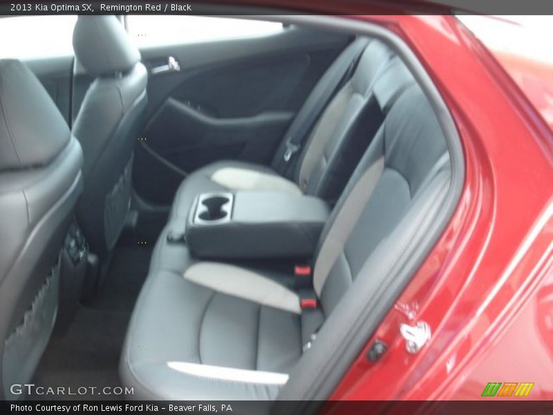 Remington Red / Black 2013 Kia Optima SX