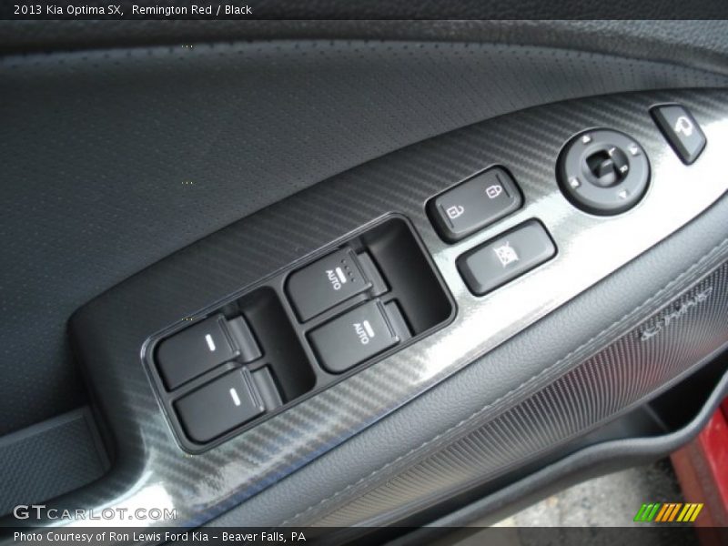 Remington Red / Black 2013 Kia Optima SX