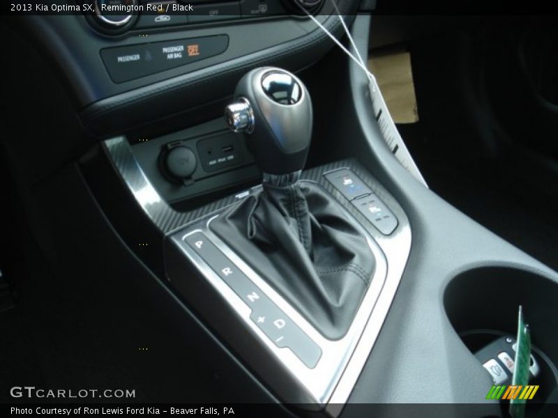 Remington Red / Black 2013 Kia Optima SX