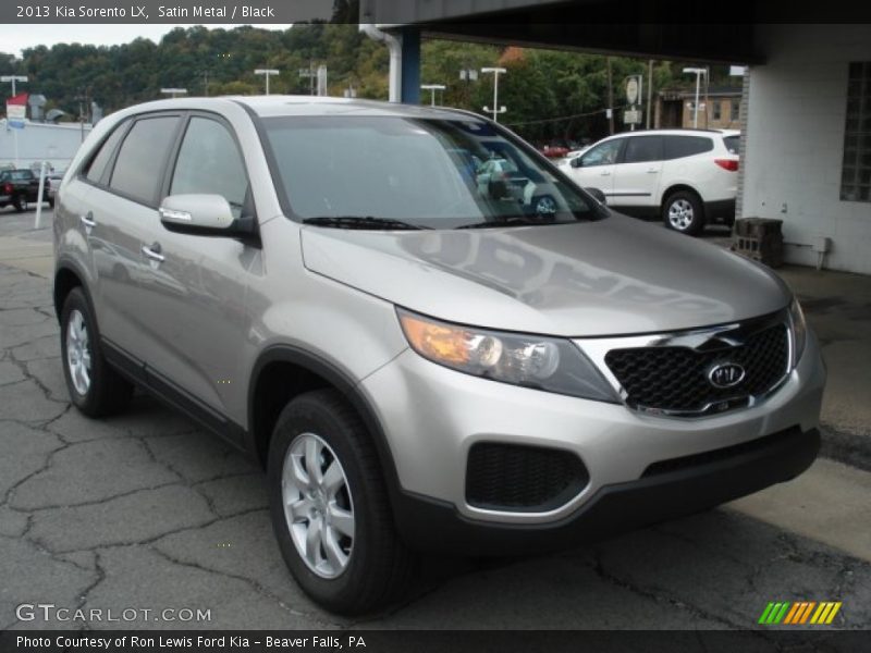 Satin Metal / Black 2013 Kia Sorento LX