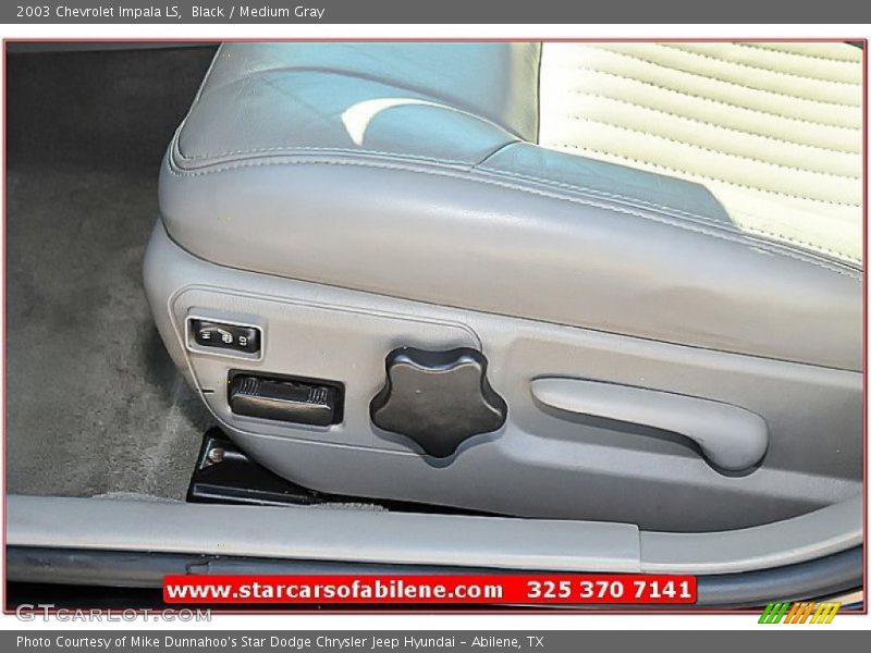 Black / Medium Gray 2003 Chevrolet Impala LS