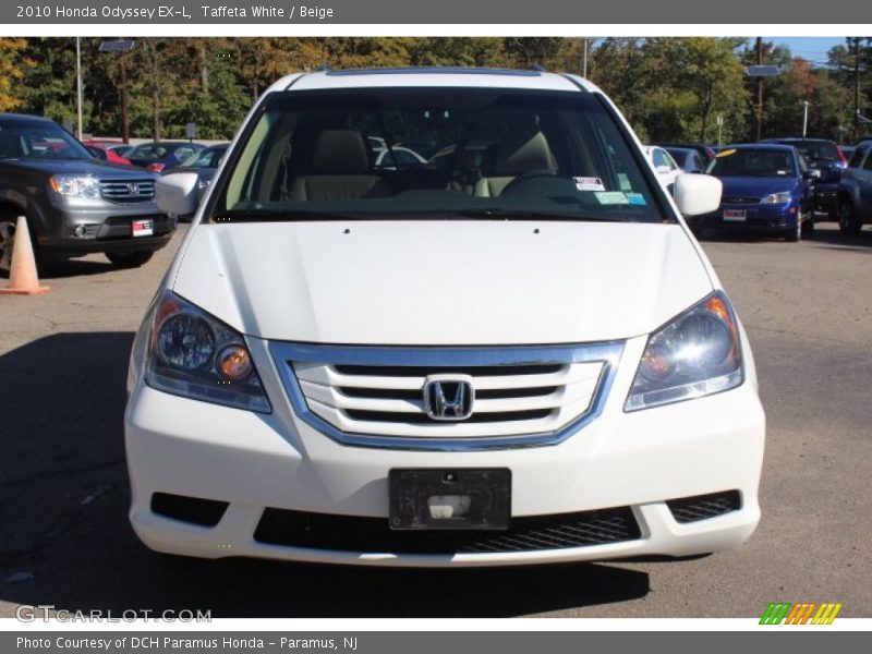 Taffeta White / Beige 2010 Honda Odyssey EX-L