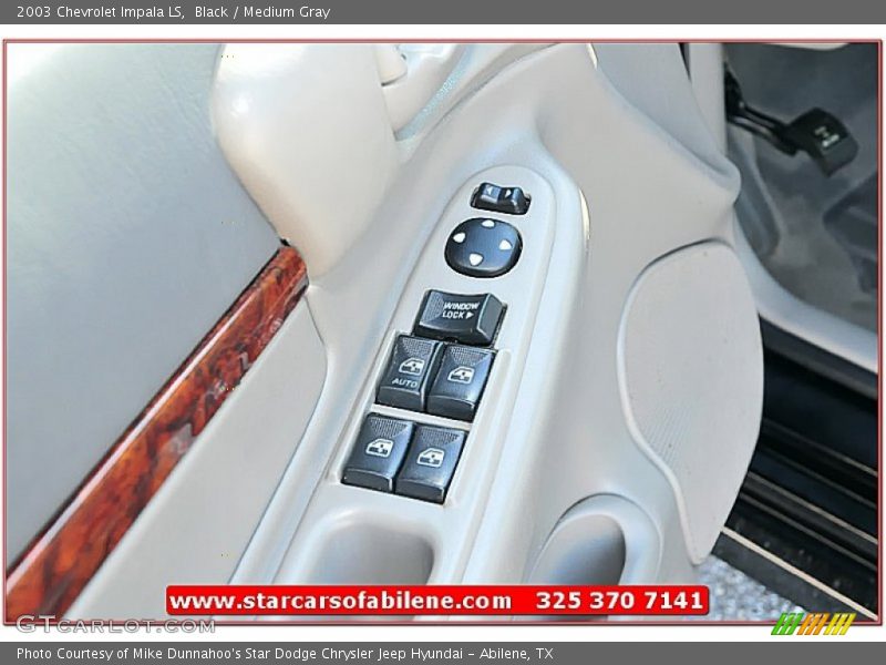 Black / Medium Gray 2003 Chevrolet Impala LS