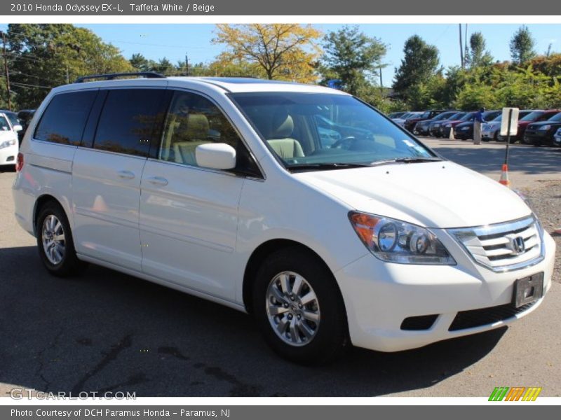 Taffeta White / Beige 2010 Honda Odyssey EX-L