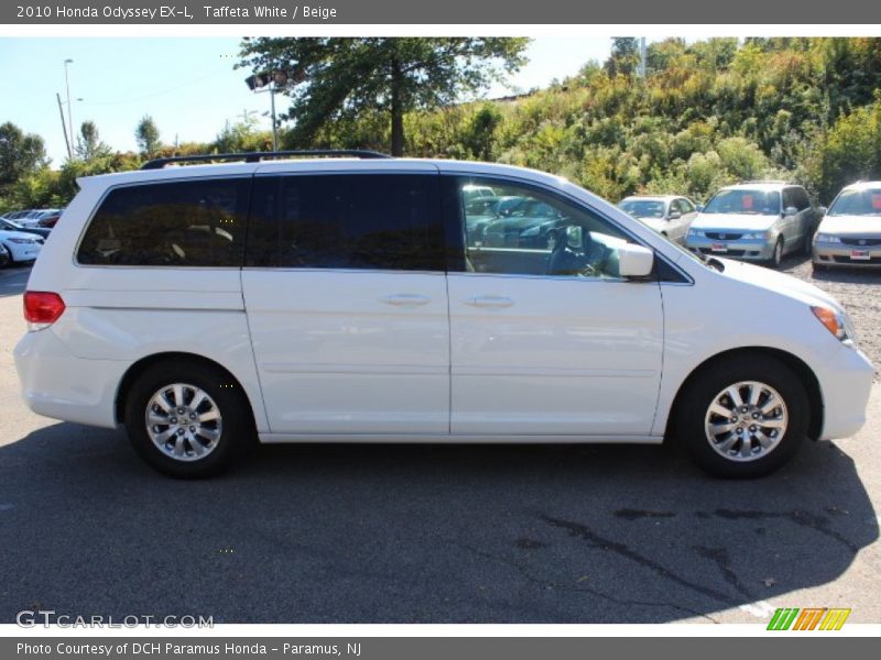 Taffeta White / Beige 2010 Honda Odyssey EX-L
