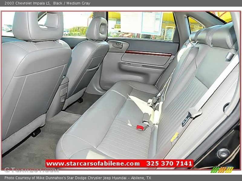 Black / Medium Gray 2003 Chevrolet Impala LS