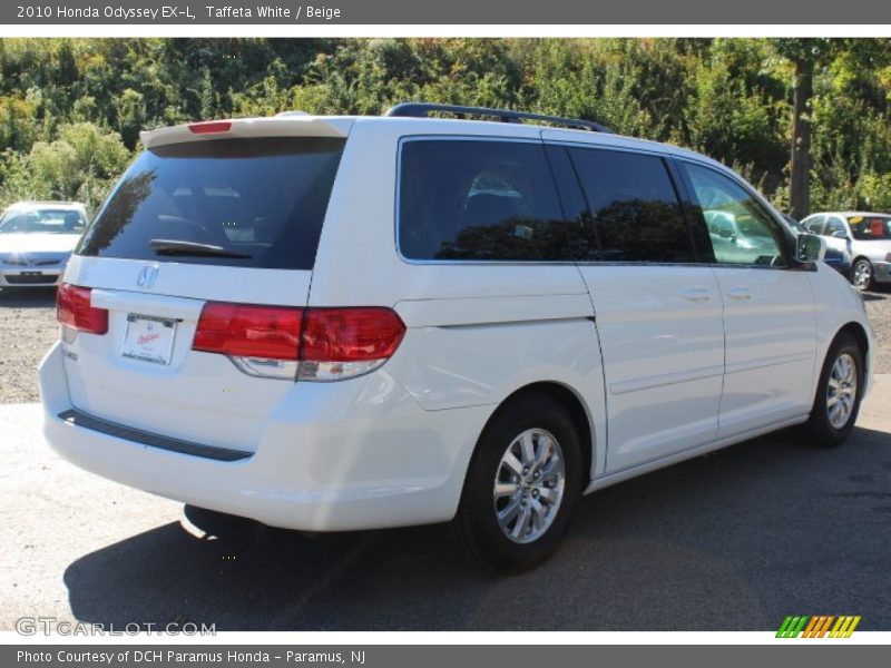 Taffeta White / Beige 2010 Honda Odyssey EX-L