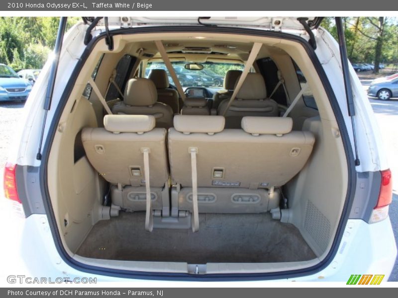 Taffeta White / Beige 2010 Honda Odyssey EX-L
