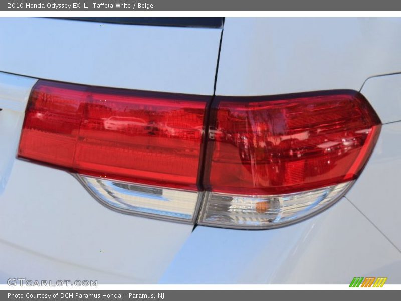 Taffeta White / Beige 2010 Honda Odyssey EX-L
