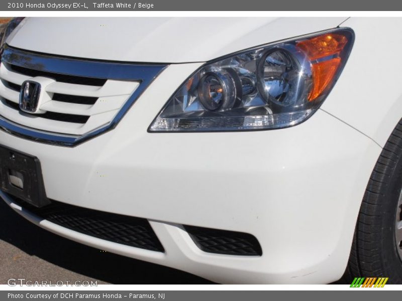 Taffeta White / Beige 2010 Honda Odyssey EX-L