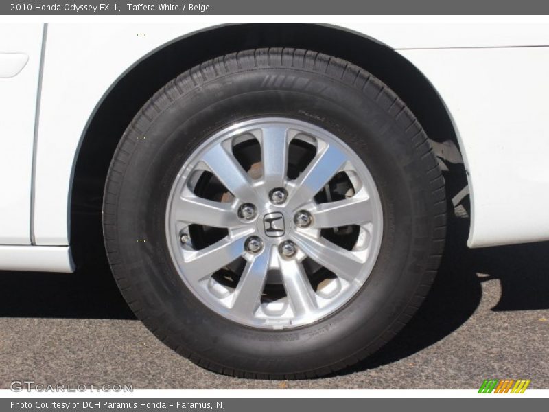 Taffeta White / Beige 2010 Honda Odyssey EX-L