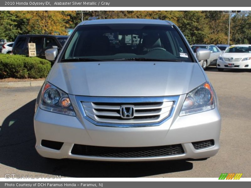 Alabaster Silver Metallic / Gray 2010 Honda Odyssey EX