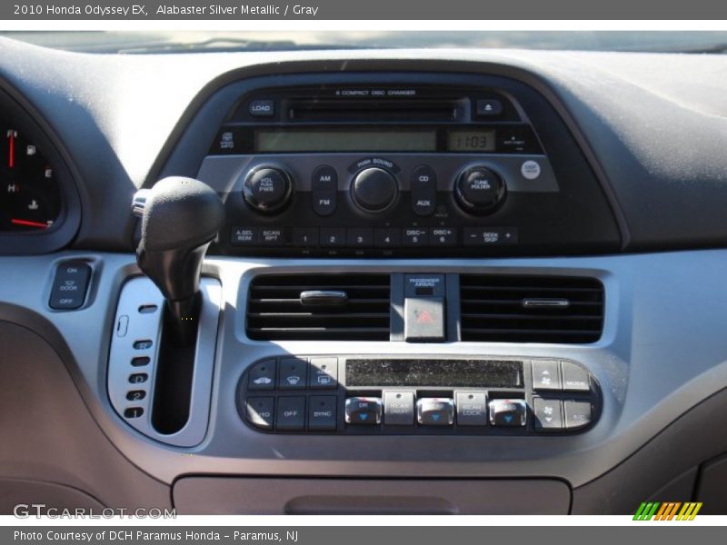 Alabaster Silver Metallic / Gray 2010 Honda Odyssey EX