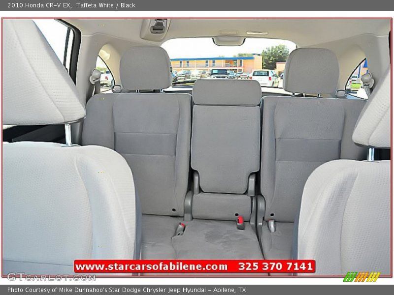 Taffeta White / Black 2010 Honda CR-V EX