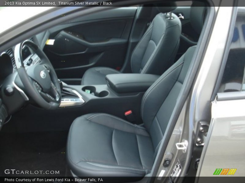  2013 Optima SX Limited Black Interior