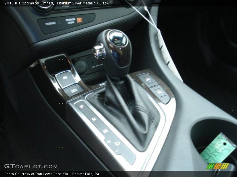 Titanium Silver Metallic / Black 2013 Kia Optima SX Limited