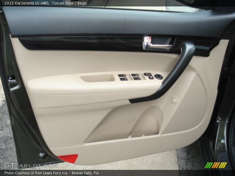 Tuscan Olive / Beige 2013 Kia Sorento LX AWD