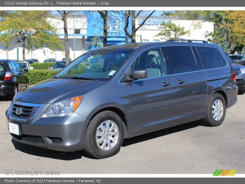 Polished Metal Metallic / Gray 2010 Honda Odyssey EX-L