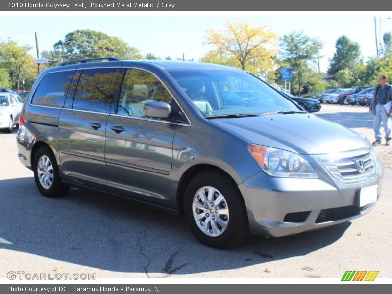 Polished Metal Metallic / Gray 2010 Honda Odyssey EX-L