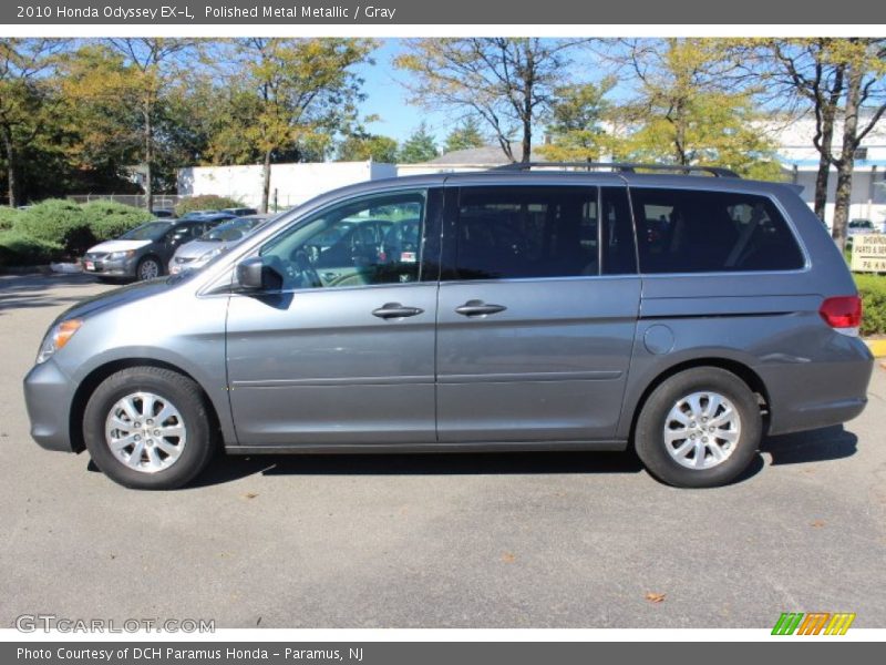 Polished Metal Metallic / Gray 2010 Honda Odyssey EX-L