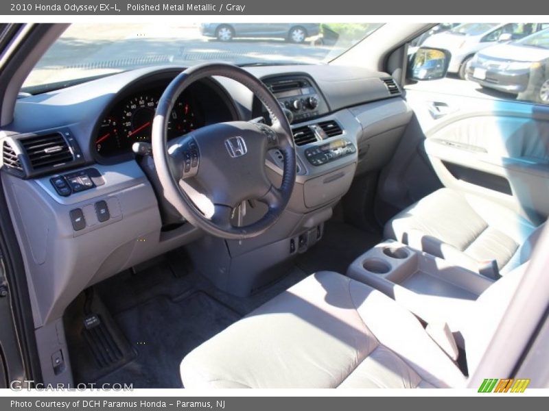 Polished Metal Metallic / Gray 2010 Honda Odyssey EX-L