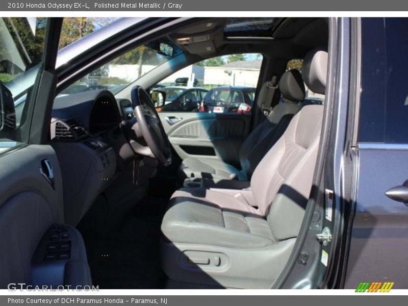 Polished Metal Metallic / Gray 2010 Honda Odyssey EX-L
