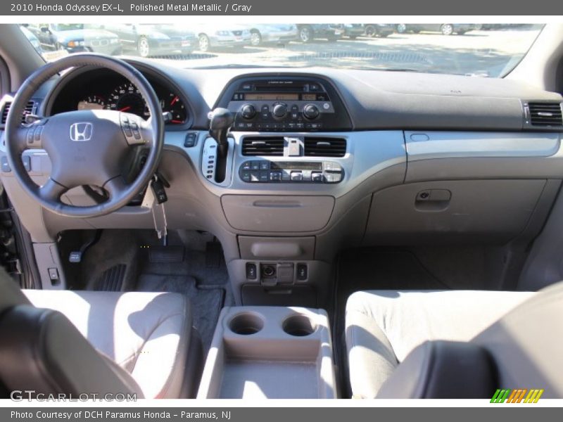 Polished Metal Metallic / Gray 2010 Honda Odyssey EX-L