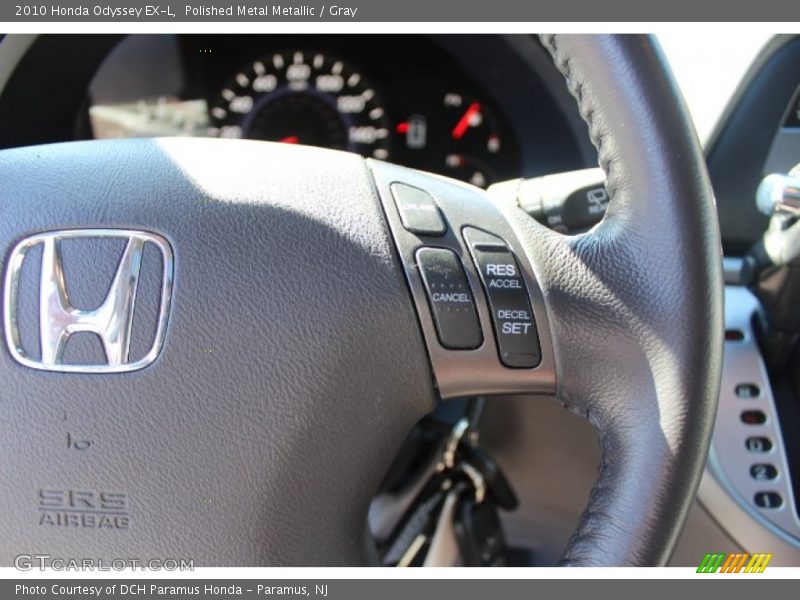 Polished Metal Metallic / Gray 2010 Honda Odyssey EX-L