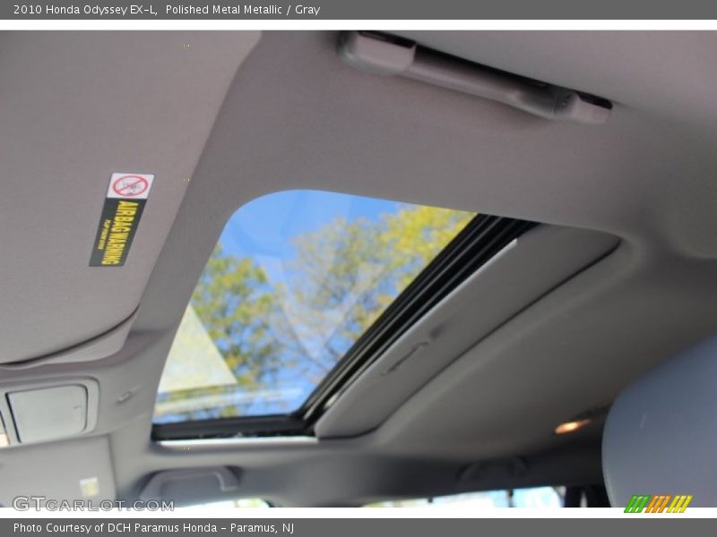 Polished Metal Metallic / Gray 2010 Honda Odyssey EX-L