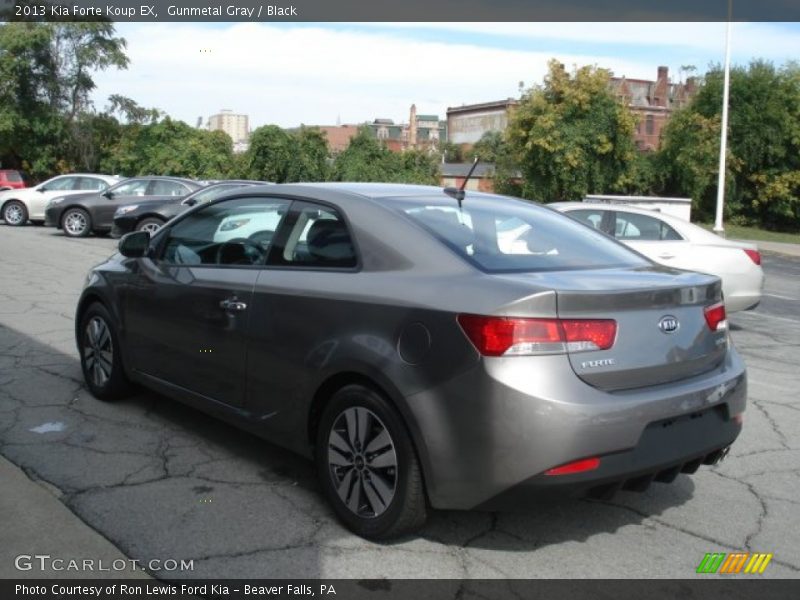 Gunmetal Gray / Black 2013 Kia Forte Koup EX
