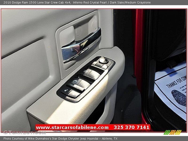 Inferno Red Crystal Pearl / Dark Slate/Medium Graystone 2010 Dodge Ram 1500 Lone Star Crew Cab 4x4