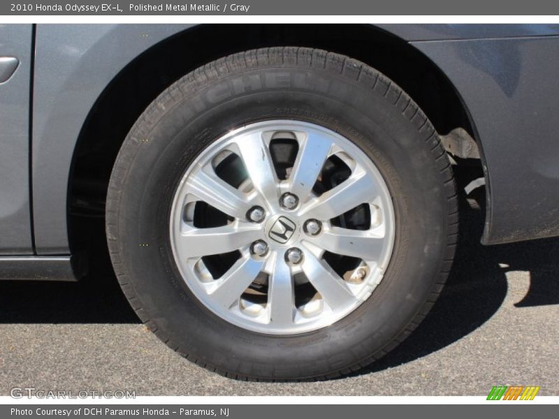Polished Metal Metallic / Gray 2010 Honda Odyssey EX-L