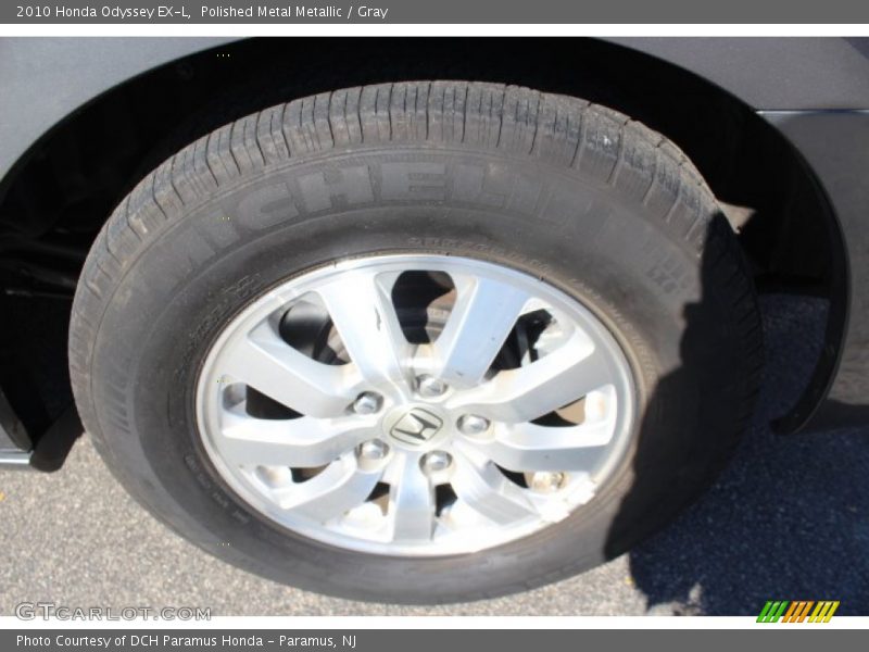 Polished Metal Metallic / Gray 2010 Honda Odyssey EX-L