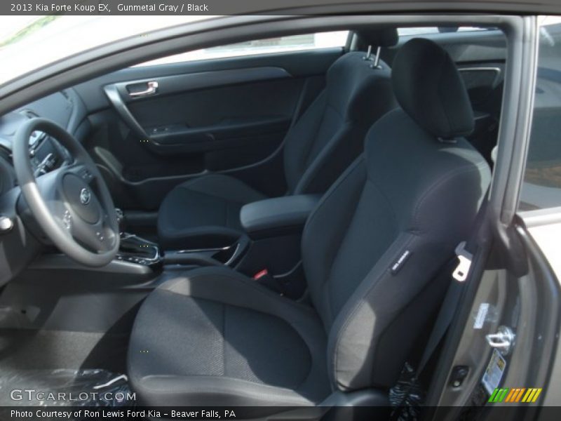 Gunmetal Gray / Black 2013 Kia Forte Koup EX