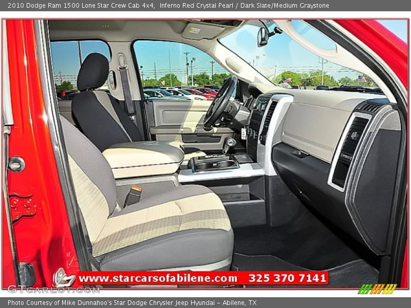 Inferno Red Crystal Pearl / Dark Slate/Medium Graystone 2010 Dodge Ram 1500 Lone Star Crew Cab 4x4