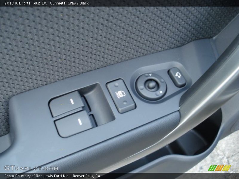 Gunmetal Gray / Black 2013 Kia Forte Koup EX