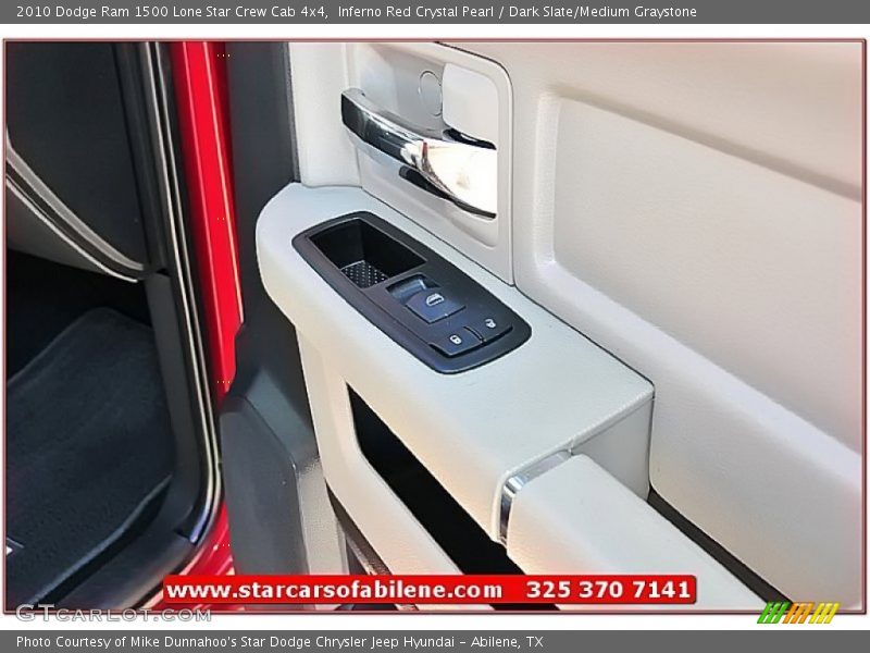 Inferno Red Crystal Pearl / Dark Slate/Medium Graystone 2010 Dodge Ram 1500 Lone Star Crew Cab 4x4